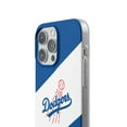 thumbnail image 2 of iPhone Flexible Case Dodgers Logo Los Angeles American Baseball Sports Fan - iPhone 14 Pro Max, 2 of 6