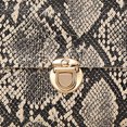thumbnail image 2 of Bolso bandolera serpentina para mujer Bolsas de hombro con estampado de serpiente de cuero PU cuadrado pequeño, 2 of 5