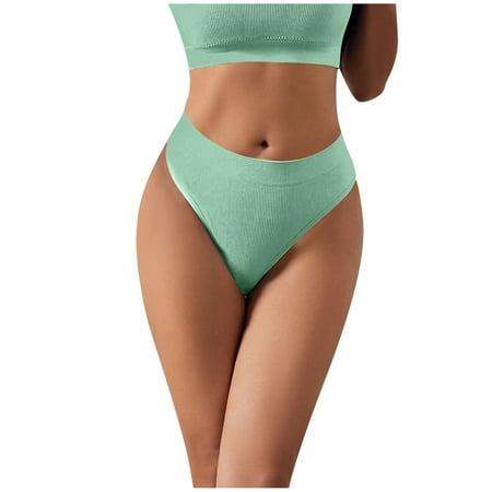 Lace Panties for Women Womens Fitness Underwear Women s Thong Yoga Seamless Thread Middle And Low Waisted Sexy Sports Triangle Underwear