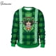 thumbnail image 4 of Sudadera de gran tamaño del Día de San Patricio para hombre, chándal falso de dos piezas, Jersey Harajuku, ropa de calle Vintage, 4 of 4