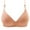 Beige, variant on VerPetridure Wireless Bras for Women Woman's Embroidered Glossy Comfortable Breathable Bra Underwear No Rims