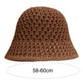 thumbnail image 5 of Pink Season Outdoor Hat Woven Foldable All Match Soft Breathable Daily Wear Polyester Big Brim Sunscreen Hat Summer Accessories, 5 of 7