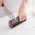 thumbnail image 5 of ZOUSSIQI Durable Reusable Stainless Steel Anti-slip Sharpener for Knifes Kitchen Tool JU316-35998, 5 of 5