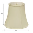 thumbnail image 2 of 18" Ivory Premium Octagon Monay Shantung Lampshade, 2 of 5