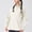 Beige, variant on Drovellove Plus Size Women's Long Sleeve Hooded Sun Protection Shirt with Thumb Holes - Breathable UPF Zip Up Fishing Top for Outdoor Hiking, Running, Cycling