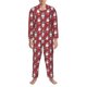 thumbnail image 3 of Fotbe Gnome And Snowflakes Pijama de Hombre con Estampado de Manga Larga, Conjunto de 2 Piezas, Ropa de Dormir Suave y Cómoda con Bolsillos-XX-Large, 3 of 7