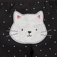 thumbnail image 4 of Conjunto Carter´s Child of Mine Niña 12 M Estampado Gatitos Gris 3 Pzas, 4 of 4