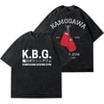 thumbnail image 5 of Hajime no Ippo T-shirts Kamogawa Boxing Gym Merch Vintage Wash Tee Unisex Fashion Streetwear Short Sleeve Top, 5 of 5