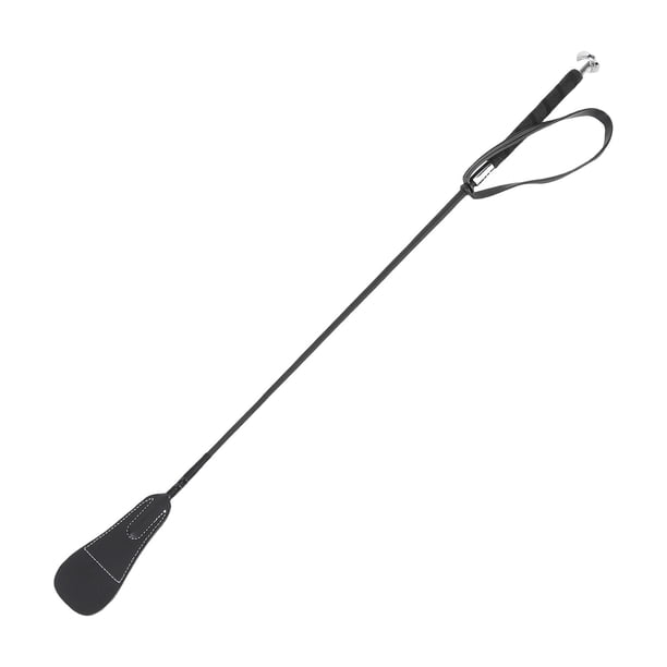 Fusta Para Caballos, Varilla De Fibra De PC De 26,8 Pulgadas Y Látigo De Cuero Para Equitación, Fusta Para Equitación Con Correa De Muñeca De Goma, Látigo Para Caballos Para