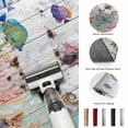 thumbnail image 5 of Large Area Rugs 5'x8', Seahorse Coastal Carpet Runner Indoor Outdoor Rugs Home Decor Aesthetic, Nautical Ocean Summer Beach Coral Wooden Non Slip Mats Washable Accent Rug for Living Room Bedroom, 5 of 8