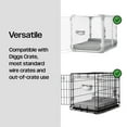 thumbnail image 3 of Diggs Crate Bowl for SBF3&nbsp;Dogs - Clip on Pet Bowl for Water & Food - Puppy Training Necessities - Spill-Resistant, Universal Dog Crate Accessories (30oz.), 3 of 3