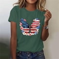 thumbnail image 7 of Vetsdori Short Sleeve T Shirts for Women Patriotic Red White and Blue Pullover July 4th Independence Day USA Years Anniversary Crew Neck,Casual Summer Womens Tops Graphic, 7 of 7