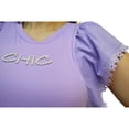 thumbnail image 4 of Blusa con manga ancha Roman Fashion Talla extra 3811 lila 42, 4 of 7