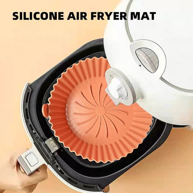 Gwong hogar, freidora de aire, Airfryers engrosados Liner Canasta de vaporizador antiadherente resistente a la silicona resistente al calor con accesorios de cocina Gwong 21096055