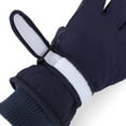 thumbnail image 4 of CPNG Kids Snow Ski Gloves for Boys Girls Winter Snowboard Waterproof Windproof Solid Color Mittens Thermal Fleece Gloves for Cold Weather, 4 of 9