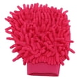 thumbnail image 4 of Guante De Lavado De Microfibra, Manopla Rosa Para Lavado De Autos, Suave, De Doble Cara, Alta Densidad, Gran Absorción Para Muebles Para Motocicletas, 4 of 7