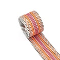 thumbnail image 5 of 1 1/2"Soft Cotton Ethnic Webbing Jacquard Woven Ribbon Webbing for Belt Bag Handle Strap Purse Strap DIY Sewing Accessories 3 Yards, 5 of 7