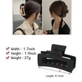 thumbnail image 5 of Hair Claw Clips-Nonslip hair clamps ,Perfect Hair Accessories for Women Thick Hair-3Pack, 5 of 6