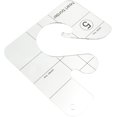 thumbnail image 1 of Quilting Ruler Template Acrylic Hollow Sewing Stencil Measuring Tape Free Motion Quilting Grip Template DIY Rulers supplies, 1 of 8