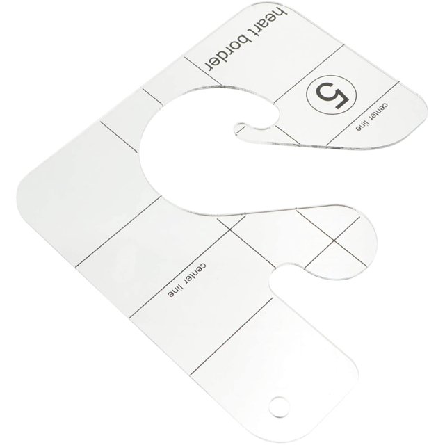 Quilting Ruler Template Acrylic Hollow Sewing Stencil Measuring Tape Free Motion Quilting Grip Template DIY Rulers supplies