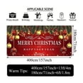 thumbnail image 3 of Christmas Garage Door Banner Large Merry Christmas Backdrop Decoration Happy New Year Snowman Snowflake Garage Door Cover Decor for Xmas Party Photo Background (Happy New Year), 3 of 10