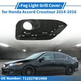 thumbnail image 2 of Parrilla de luz de niebla frontal derecha No. 71102TW1H00 cubiertas de luz de niebla inferior frontal para Honda Accord Crosstour 2014-2016 ABS negro 1 Pc, 2 of 6