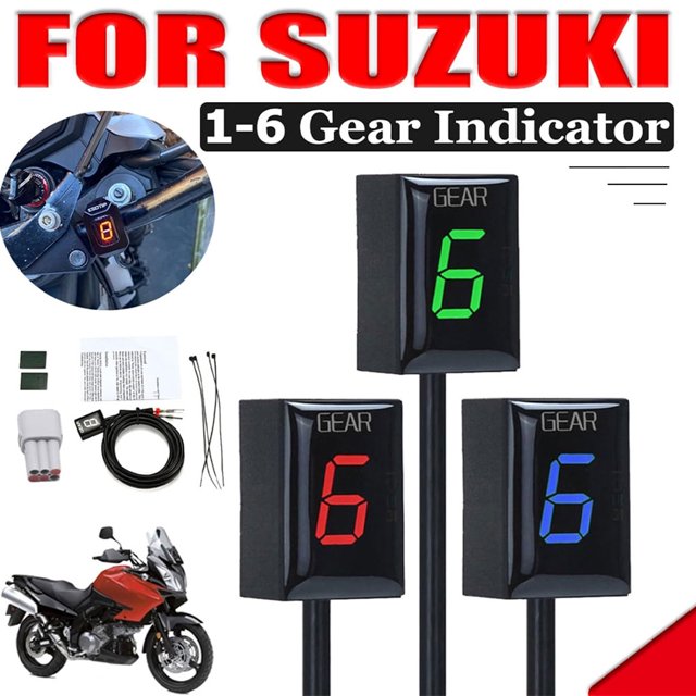 Baohd Indicateur de Vitesse pour Moto Affichage Vert 1Ensemble