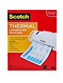 3M & Commercial Tape Div TP385625 Menu Size Thermal Laminating Pouches, 3 mil.