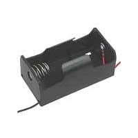 2700403 - BATTERY HOLDER DX1 PLASTIC BLK WITH WIRES