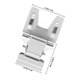 thumbnail image 2 of unbranded 6Ud Pinza Para De Pizarra En Color Plata Con Material De Hierro, 2 of 6