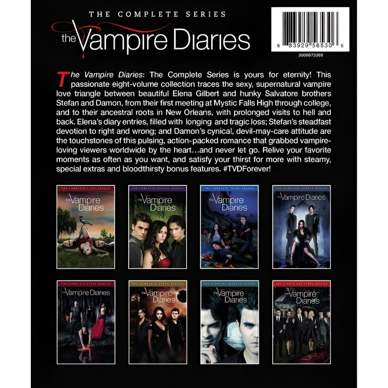 Vampire Diaries: Complete Series Box Set, CW Drama, English