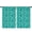 Alien UFO Teal, variant on Blackout Kids Curtains,Alien Telescope Deep Blue Pattern Children's Insulated Curtains Set Of 2,Bedroom Essentials,Toddler Room Decor 52"x84"