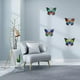 thumbnail image 4 of 4PCS Metal Mariposa Decoración de del jardín Valla libre Arte Patio Esculturas Decoraciones colgantes para el patio Porche, 4 of 9