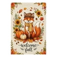 thumbnail image 2 of Thanksgiving Garden Flag, Fall Yard Decorative Banner for Lawn Patio Porch Garden Outdoor Home Seasonal Harvest Decor and Autumn Holiday Display, 2 of 7