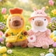 thumbnail image 1 of Peluche de Capibara 26.5 cm (10.4 in), Muñeco Suave con Atuendo de Pascua y Primavera, Regalo para Canasta de Pascua, Decoración y Colección, 1 of 5