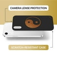thumbnail image 6 of Wood phone case for iPhone XR compatible protective cell phone cover shockproof slim fit laser engraved Yin Yang design Black wood case for Men & Women by CaseYard, 6 of 7