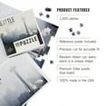 thumbnail image 3 of Lantern Press 1000 Piece Jigsaw Puzzle, Seattle, Washington, Space Needle and Skyline Fog, 3 of 5