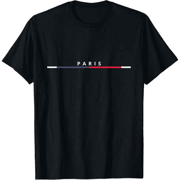 Paris France Flag Souvenirs Events Paris City of Love T-Shirt