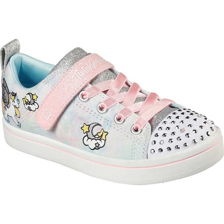 - Girls' Skechers Toes Sparkle Rayz Unicorn Moondust Sneaker - Walmart.com - Walmart.com