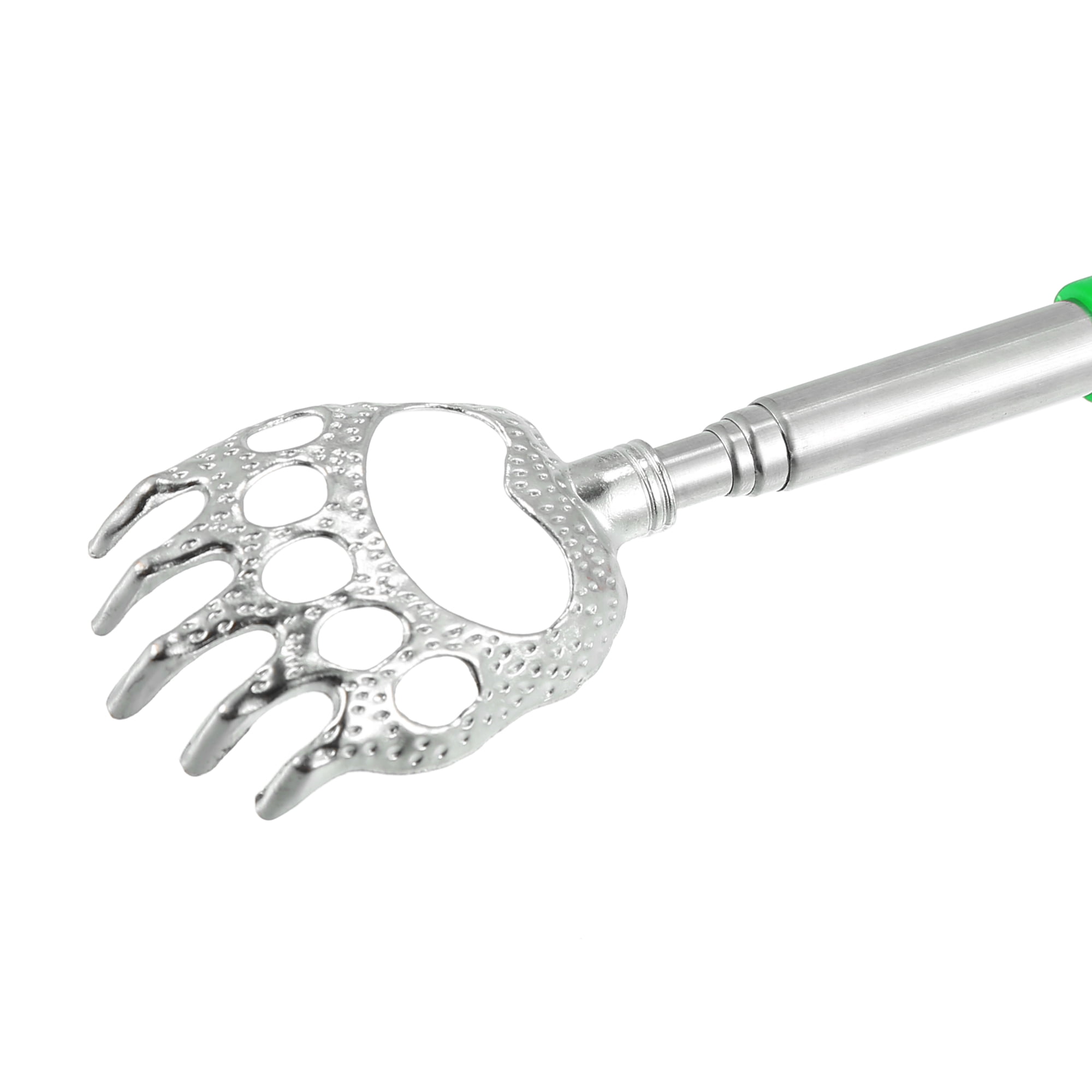 Unique Bargains 2 Pcs Extendable Bear Claw Stainless Steel Green