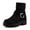 Black, variant on Women's Warm Winter Snow Shoes Ankle Anti-Slip Outdoor Comfortable Boots Black 7
