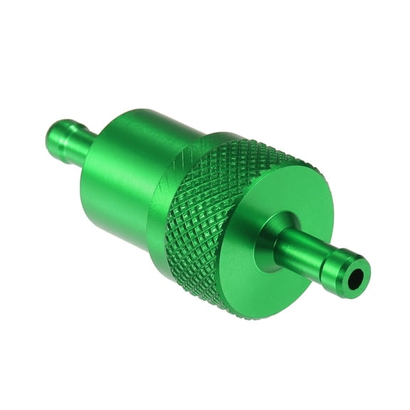 Unique Bargains Universal Gas Inline Fuel Filter Gasoline Filter for Small Engines Bike UTV Motorbike Green