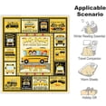 thumbnail image 5 of Bus Driver Gifts Blanket, School Bus Driver Gifts for Women Men, Bus Driver Appreciation Gifts, Birthday Gift for Bus Driver, Thank You for School Bus Driver Back to School Throw Blanket 60"x50", 5 of 5