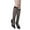 A, variant on Luxalzxs Women's Fishnet Knee High Stockings Hollow Out Black Lace Sheer Mesh Calf Socks