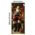 thumbnail image 2 of Festive Door Banner for Holiday Party - Merry Xmas Greetings Sign for Indoor Outdoor, 2 of 3