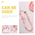 thumbnail image 4 of Phone Chain Durable Strawberry Bowknot Heart Design Phone Chain Phone Decoration, 4 of 9
