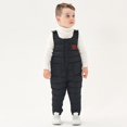 thumbnail image 3 of Unisex Baby Toddler Winter Snow Pants Down Puffer Warm Overall Windproof Fleece Lined, 3 of 7