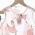 thumbnail image 4 of CAUYDY Toddler Baby 3M 6M 9M Girl Boy Summer Loungewear Set Pajamas Outfit 2PCS Soft Elastic Shorts and Tank Top 3T 4T 5T Kids (Sizes 12-18 Months,L4-Light Pink), 4 of 4