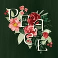 thumbnail image 2 of Popp, Grace 12x12 Black Ornate Wood Framed with Double Matting Museum Art Print Titled - Peace Joy and Love I, 2 of 4