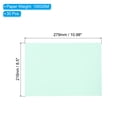 thumbnail image 2 of Uxcell 30 Sheets Vellum Paper 8.5 x 11 inch, Printable Translucent Paper for Invitations, 100GSM, Light Blue, 2 of 5